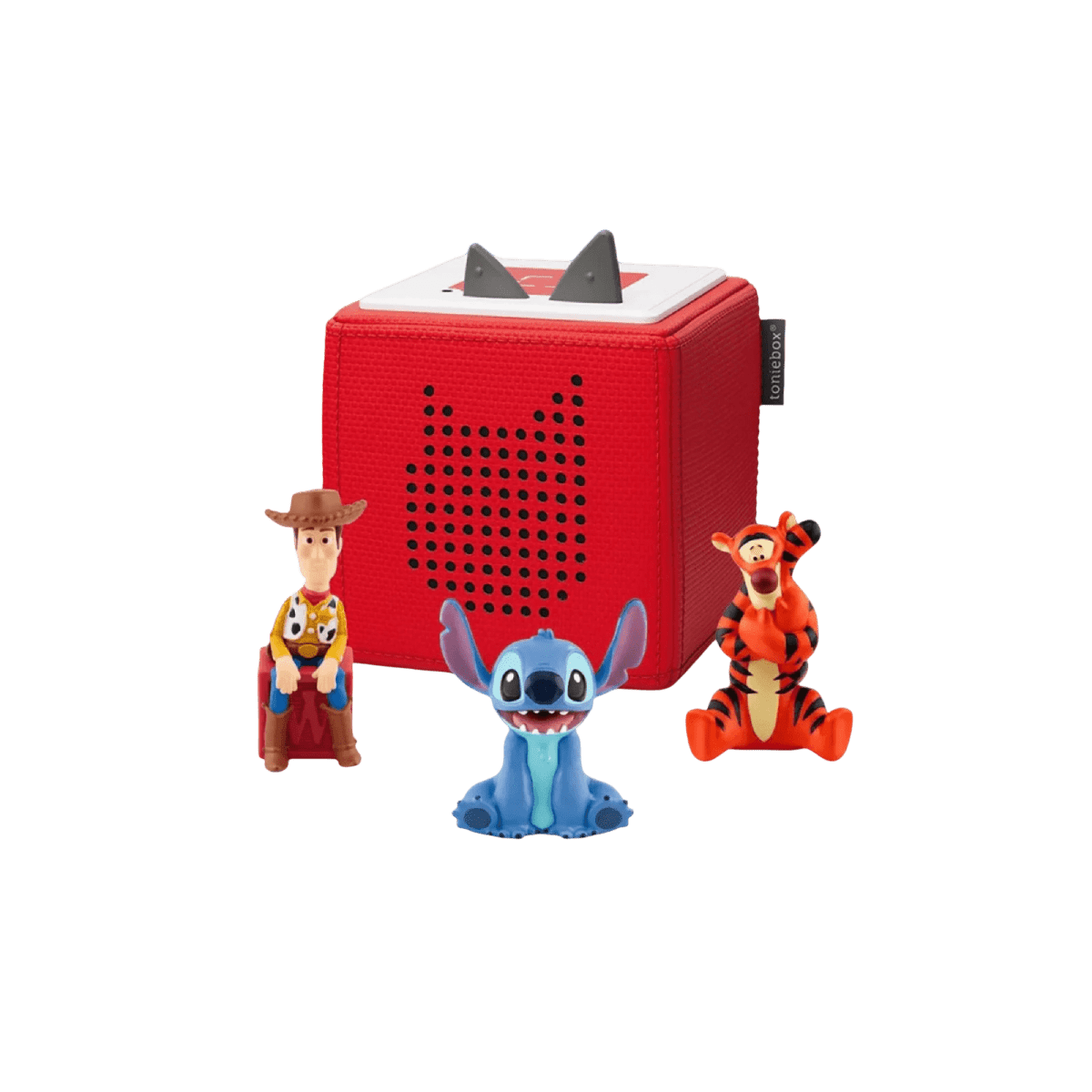 【最終価格】tonie box レッドとディズニーのtonies4点セット tonies® I Red Playtime Puppy Toniebox I Buy now