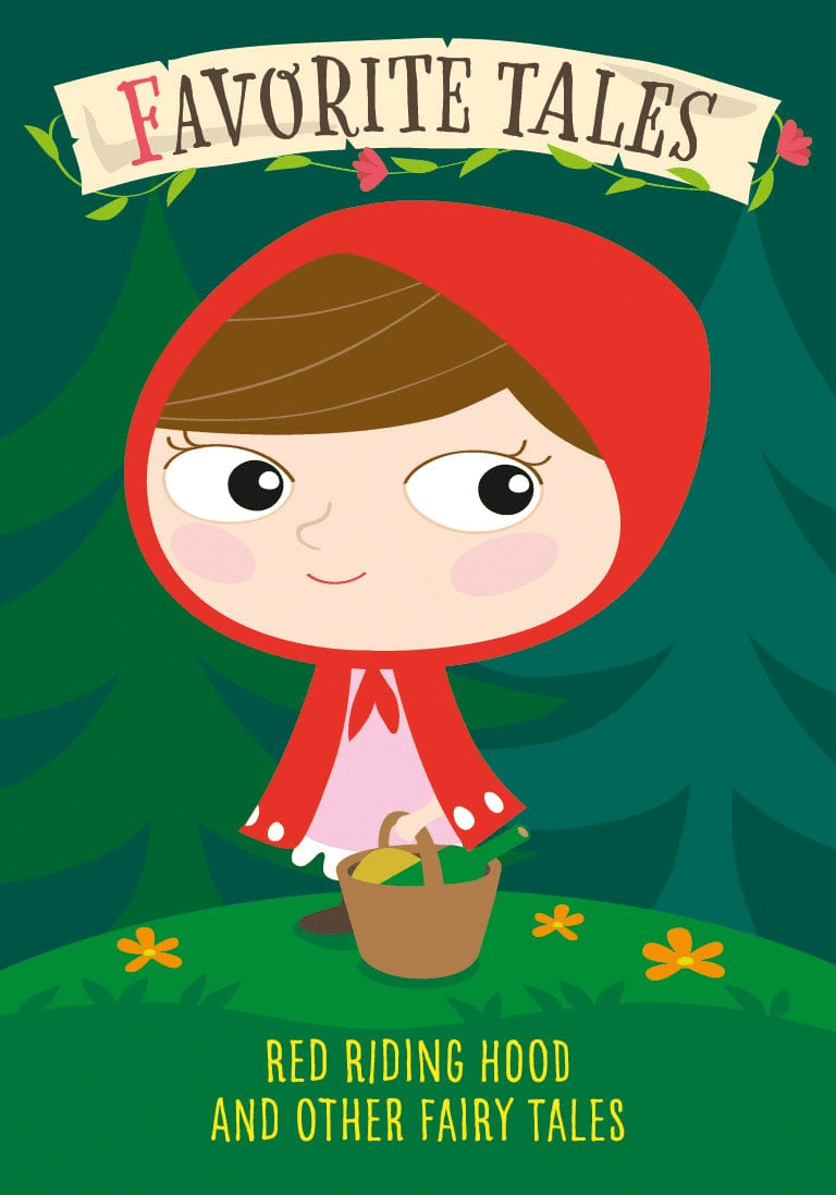 Tonies 10000014 - Figura Auditiva (versión En Inglés) Favourite Tales Para Toniebox: Little Red Riding Hood And Other Fairy Tales