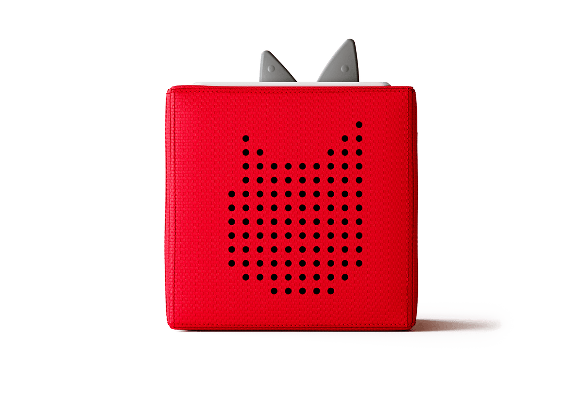 Red Toniebox - Straight on view