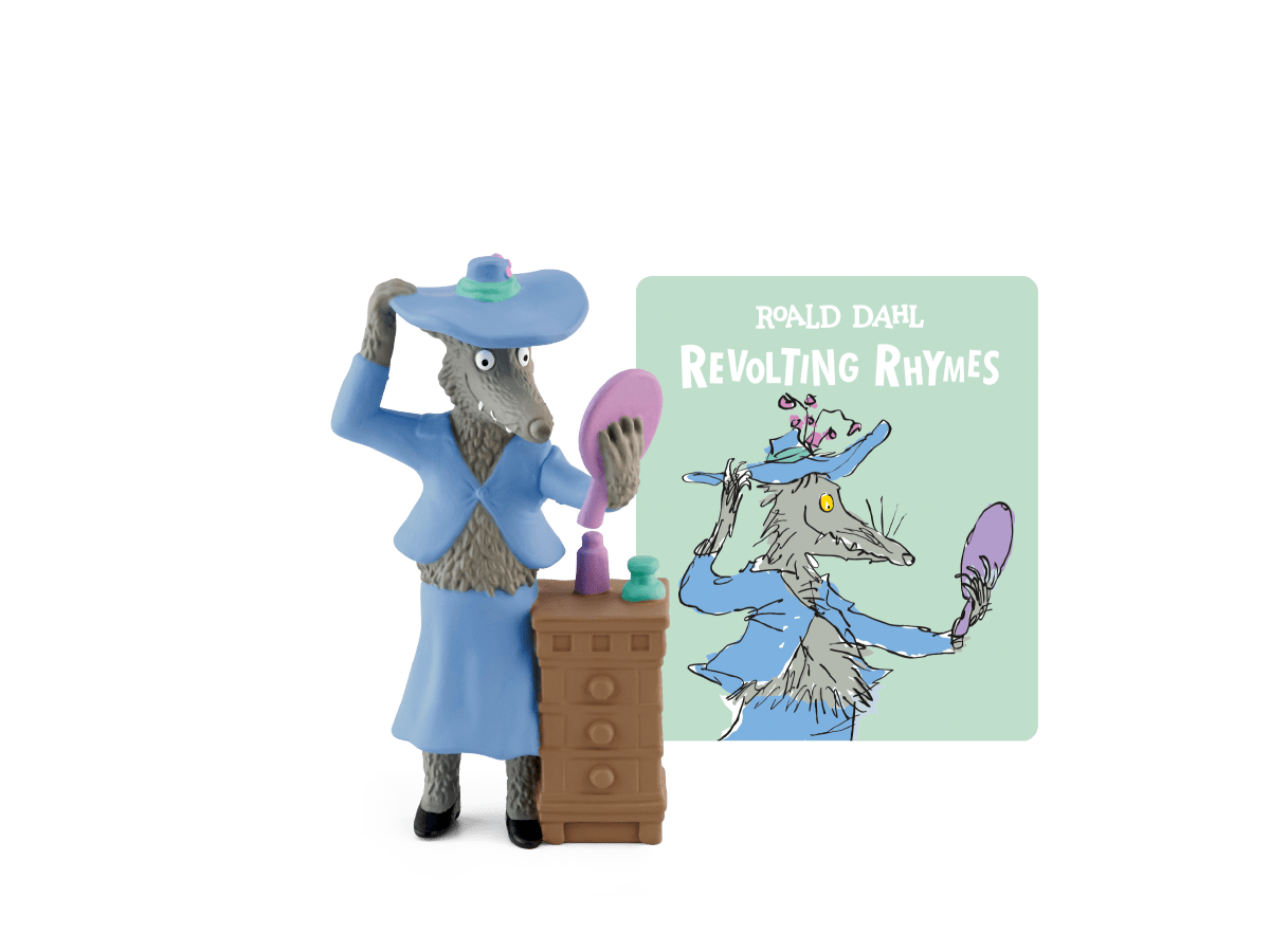 Revolting Rhymes Tonie with branded image