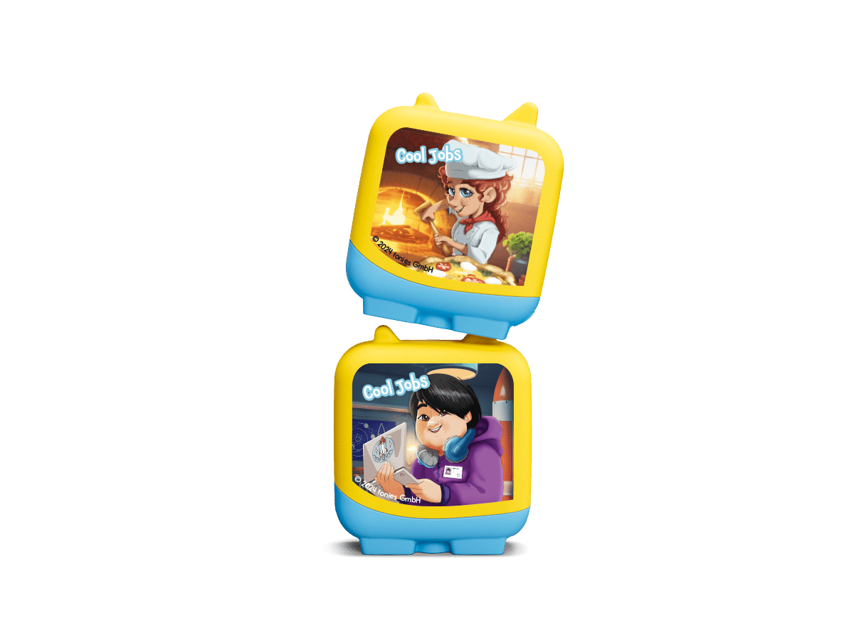 Cool Jobs Rocket Scientist and Pizza Maker Clever Tonies - 2 Pack