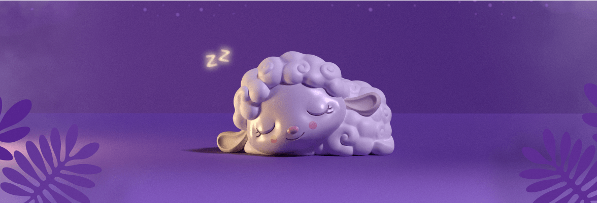 Sleepy Sheep ready to help kids at bedtime