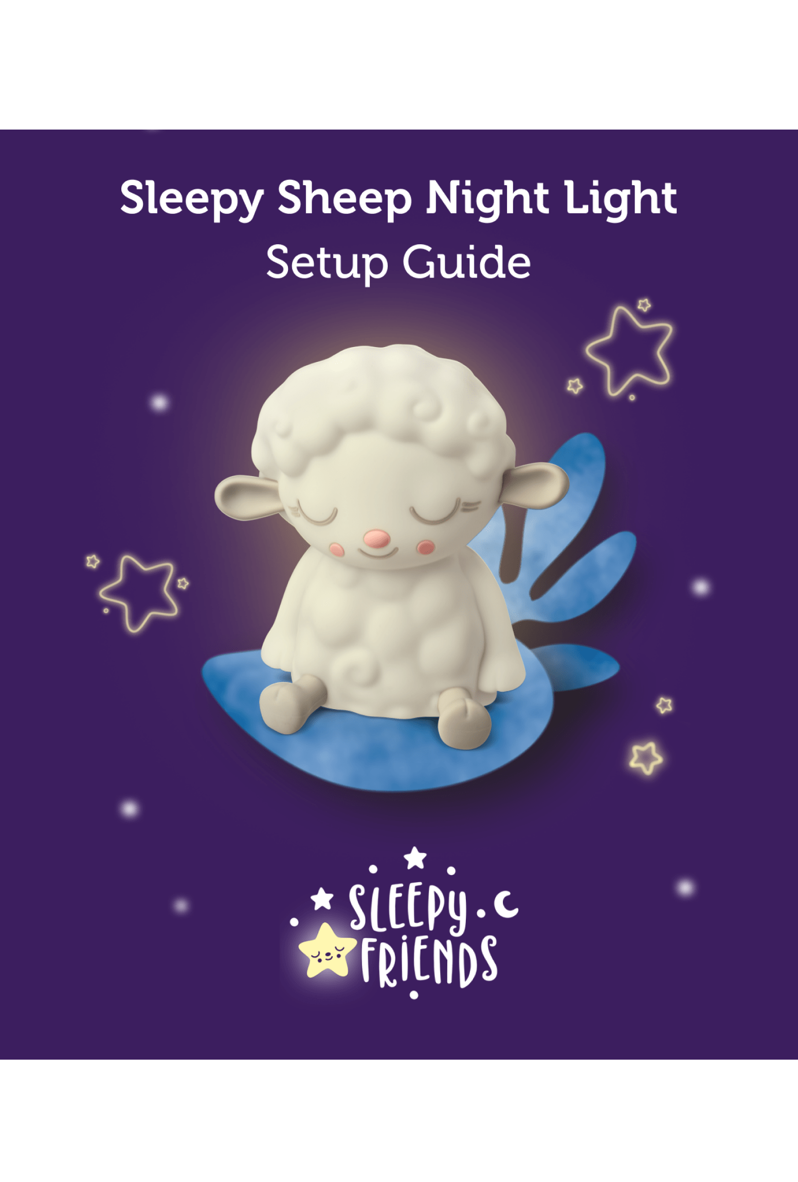 Sleepy Sheep Night Light Setup Guide