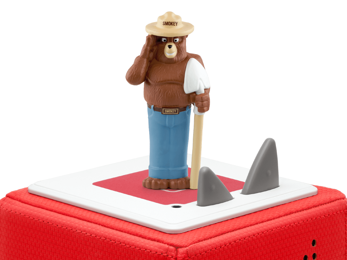 Smokey Bear Tonie on Toniebox
