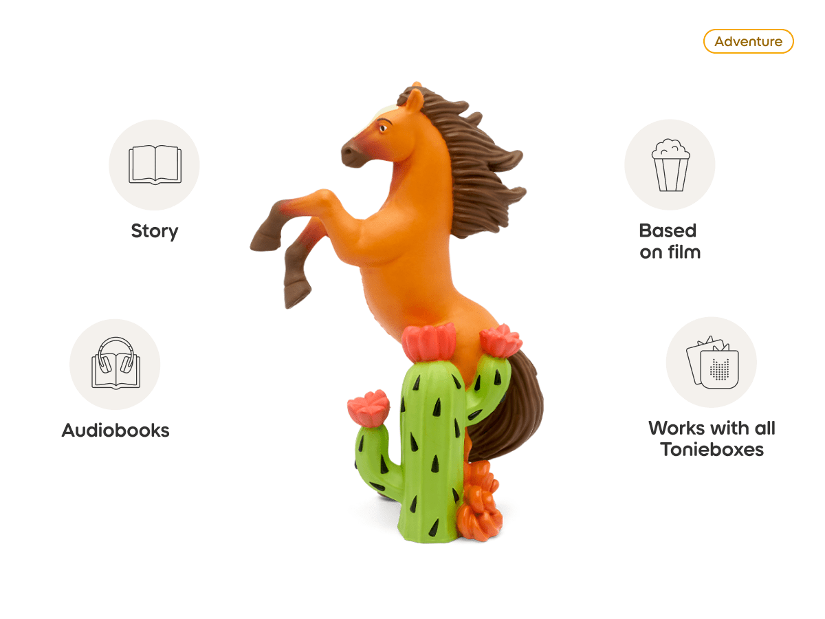 Spirit Untamed Tonie audio figurine, inspiring audio journeys and imaginative play