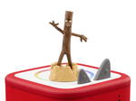 Julia Donaldson: Stick Man Tonie on a Red Toniebox