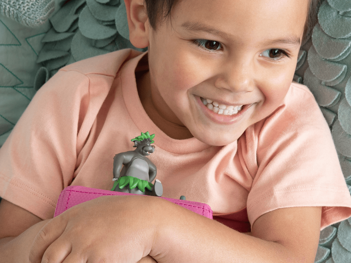 Child Playing With Disney The Jungle Book Tonie