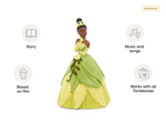 Disney The Princess & The Frog Tonie audio figurine, inspiring audio journeys and imaginative play