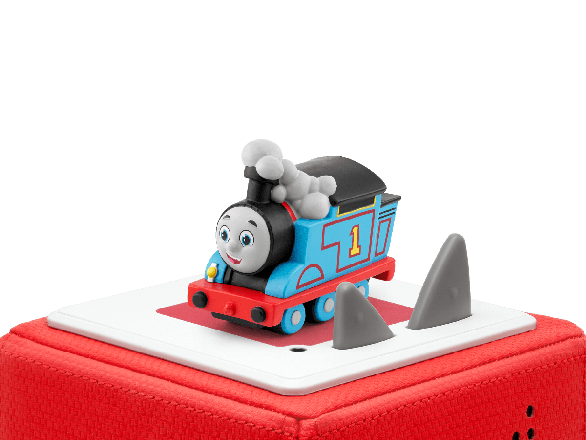 Thomas & Friends: Thomas the Tank Engine Tonie on a red Toniebox