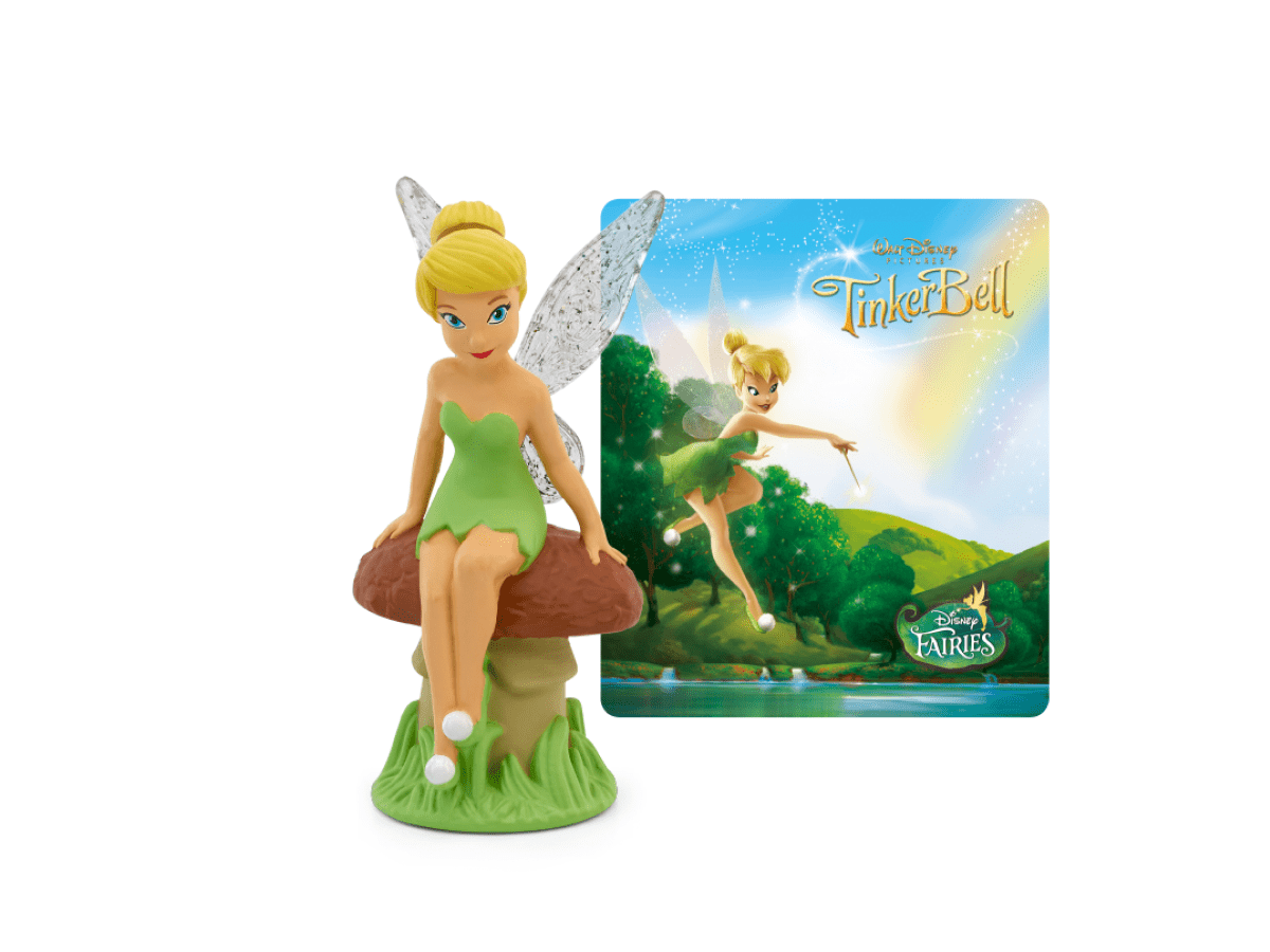 Disney Tinker Bell Tonie with a branded content card