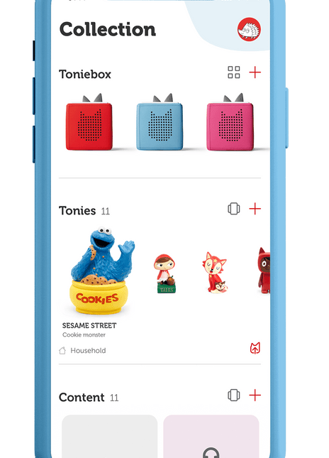 mytonies app homepage