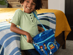 Child Playing With The Listen & Go Bag - Toy Story