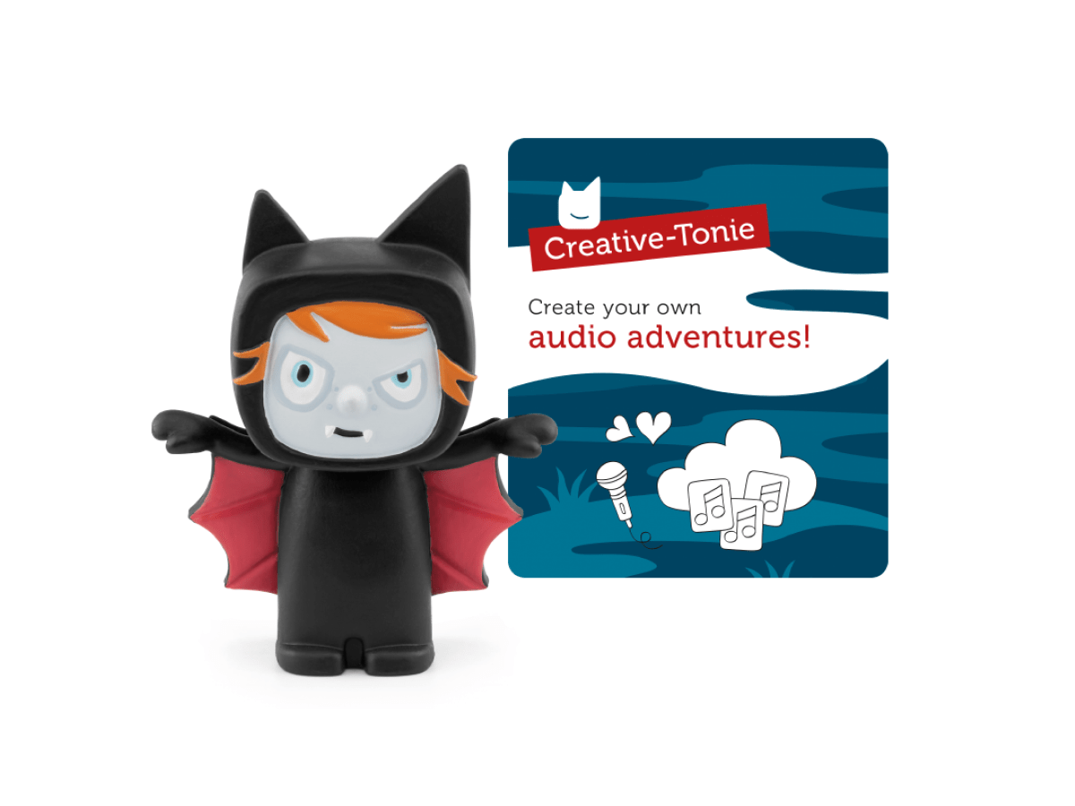 Vampire Creative-Tonie with a branded content card