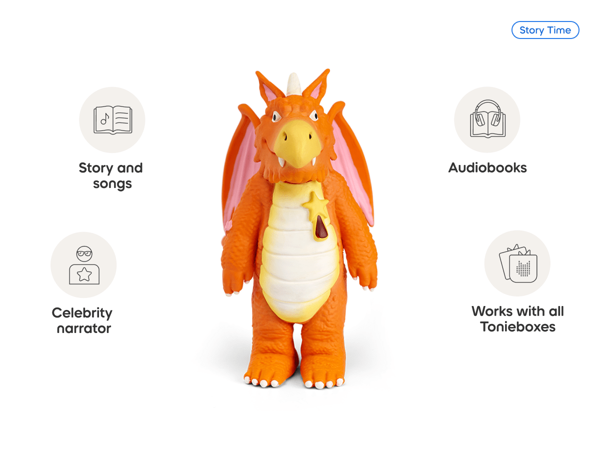 Julia Donaldson Zog Tonie audio figurine, inspiring audio journeys and imaginative play