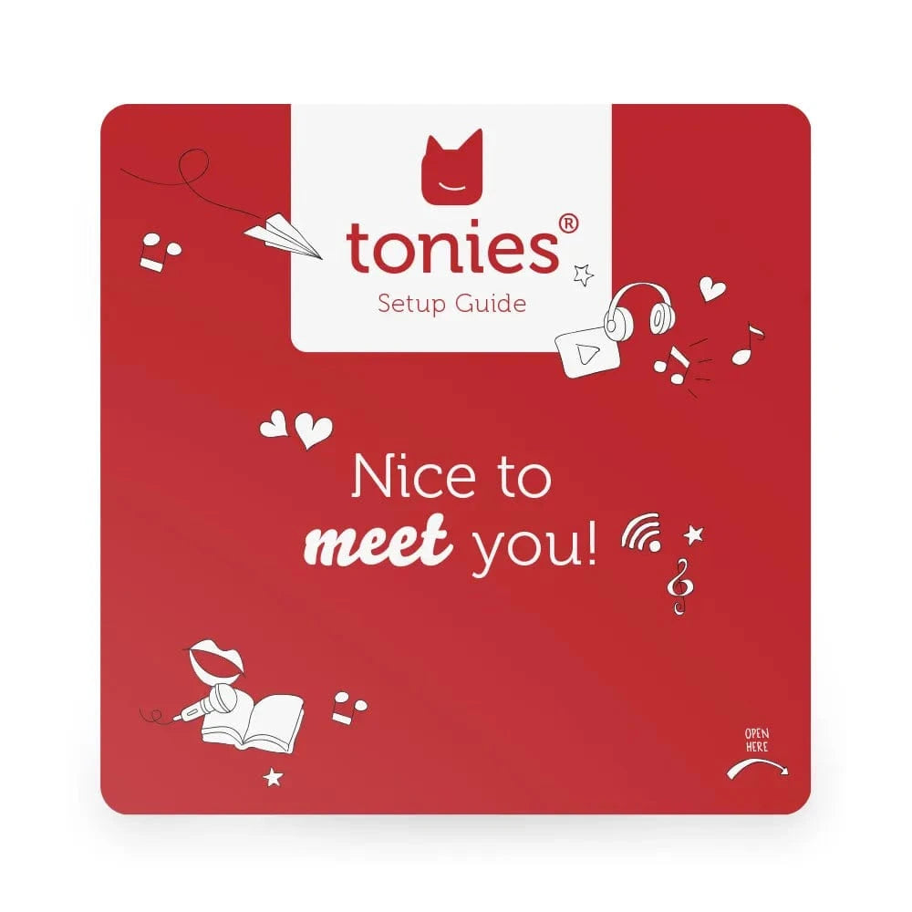 Setup guide for a Toniebox