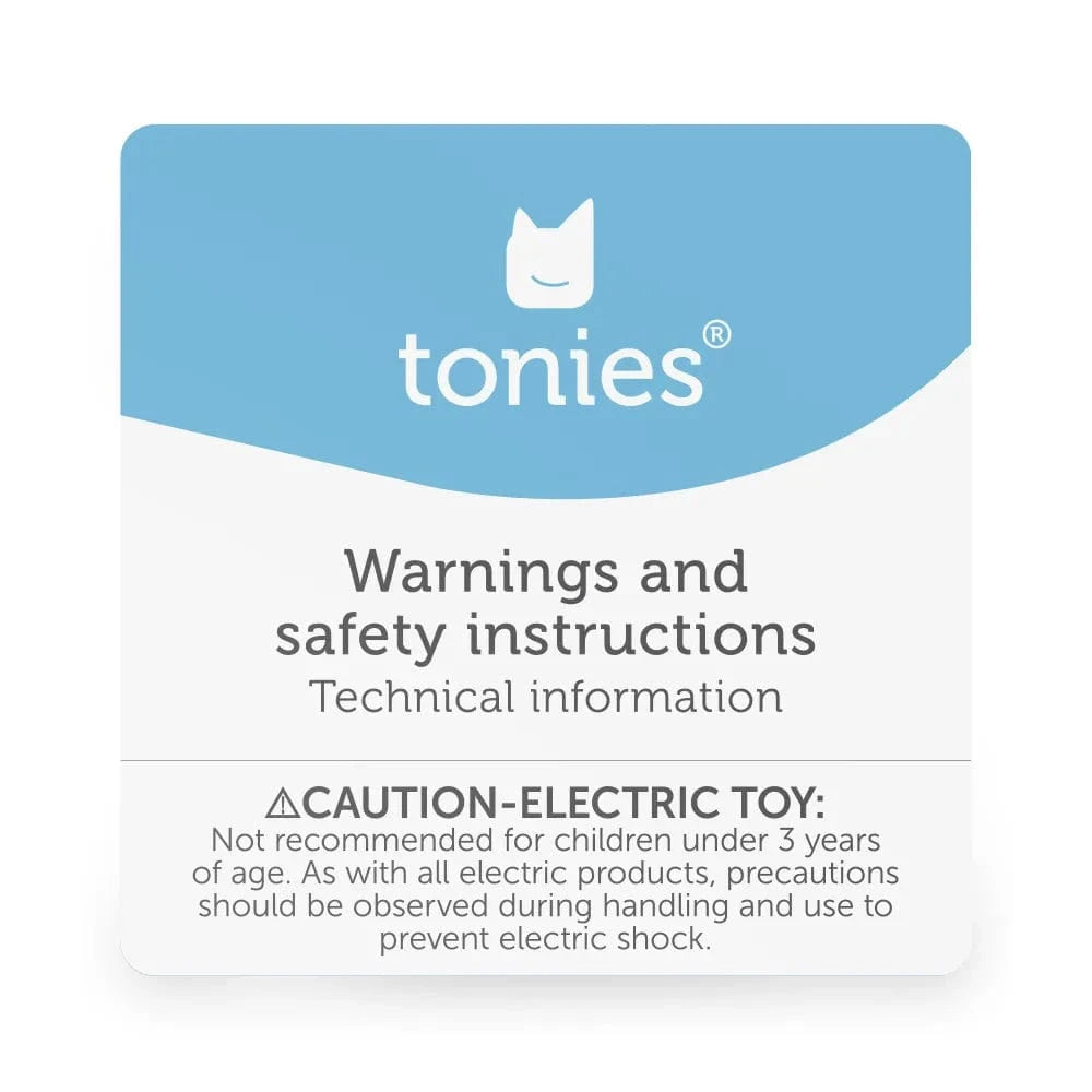 Safety Instructions for your Toniebox