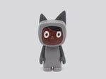 360 rotation view of Gray with Dark Hue Creative-Tonie