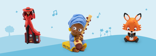 Explore diversity with Tonies that includes songs and stories from around the world