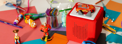 Tonies and the Toniebox ready for playtime