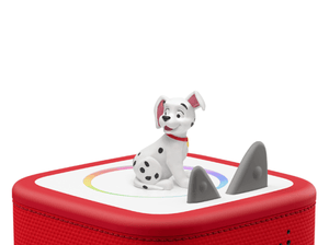 Disney 101 Dalmatians Tonie on a Red Toniebox