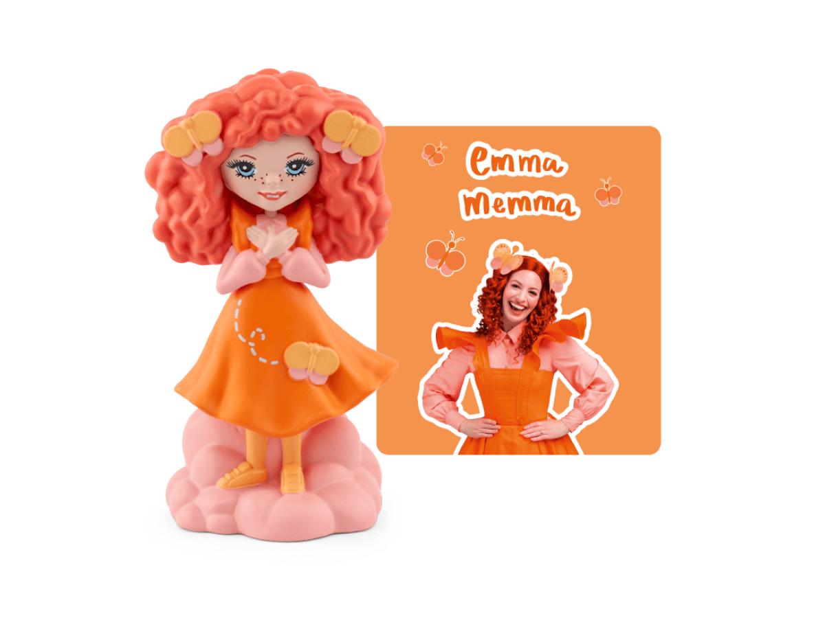 Emma Memma Tonie audio figurine with content illustration