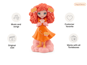 Emma Memma Tonie audio figurine from the sing & dance category, inspiring audio journeys and imaginative play