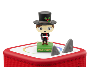Favorite Classics: A Christmas Carol & Tales Tonie on a Red Toniebox