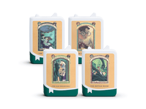 A Series of Unfortunate Events Tonie audio figurine for the Toniebox, which plays audio content