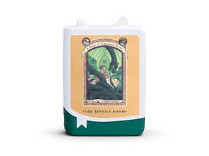 A Series of Unfortunate Events Tonie audio figurine for the Toniebox, which plays audio content