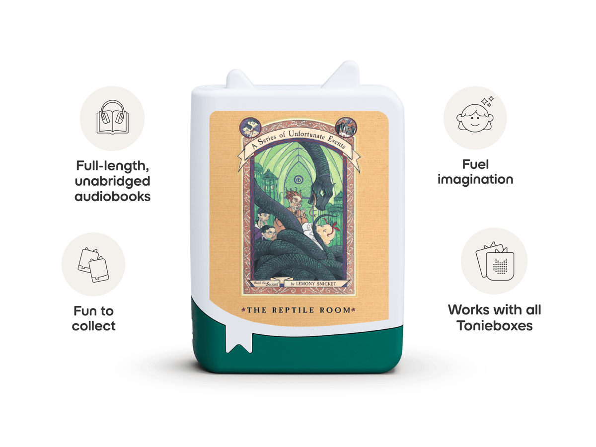 a series fo unfortunate events audio figurine from the learning category, inspiring audio journeys and imaginative play