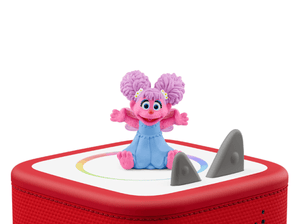 Sesame Street- Abby Cadabby Tonie on a red Toniebox 2 ready to play audio stories and songs