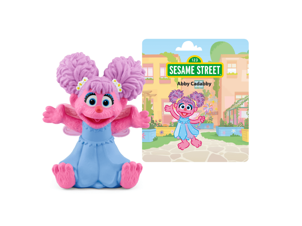 Sesame Street- Abby Cadabby Tonie audio figurine with content illustration