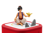 Disney Aladdin Tonie on a Red Toniebox