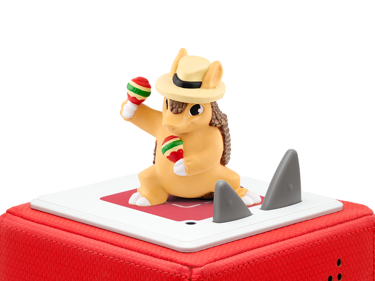 Alejandro the Armadillo Tonie on Toniebox