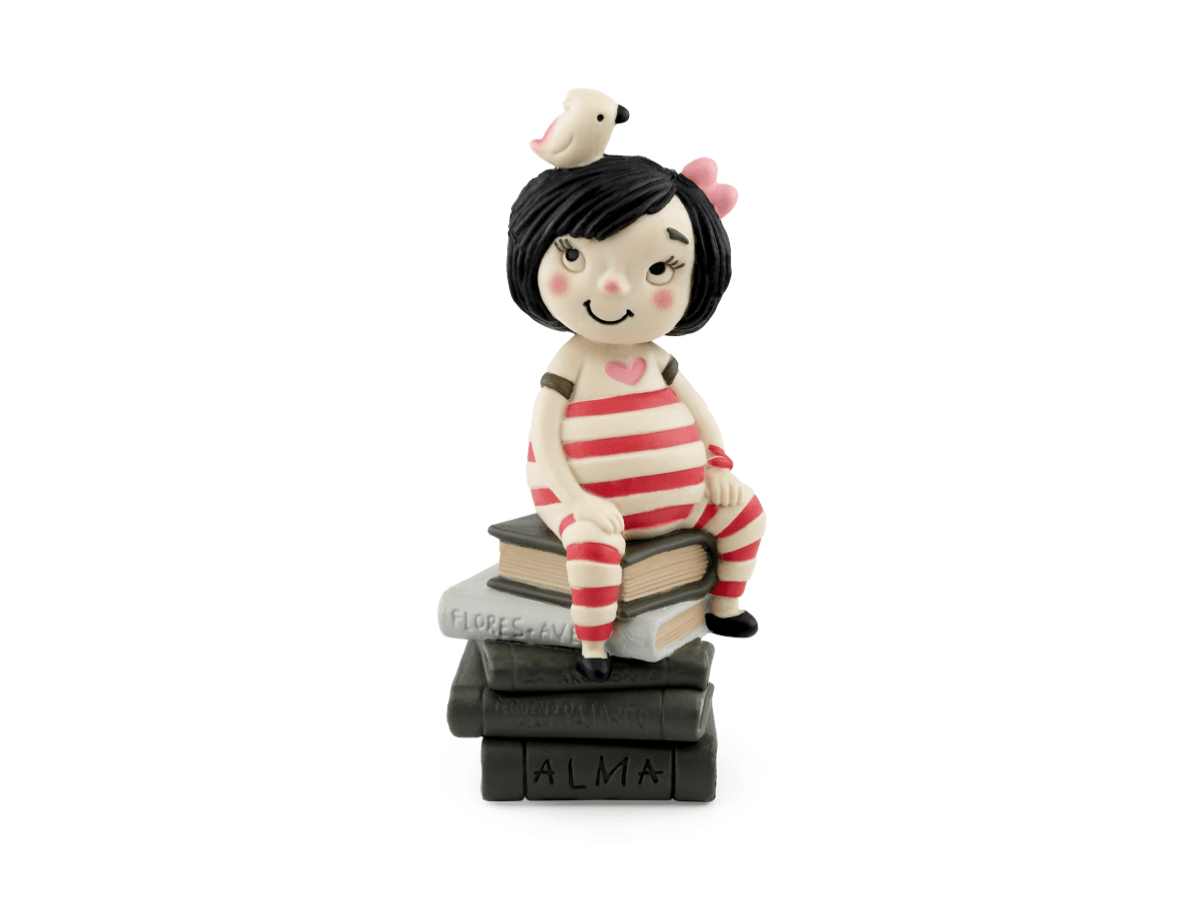 Alma and How She Got Her Name Tonie audio figurine for the Toniebox, which plays audio content