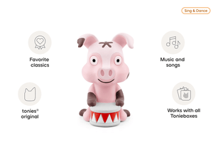 Favourite Children's Songs: Animal Songs Tonie audio figurine, inspiring audio journeys and imaginative play