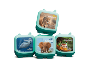 animal world record breakers clever tonies audio figurine for the Toniebox, which plays audio content