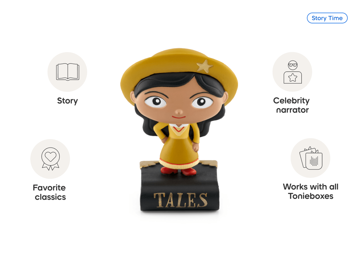 Favorite Tales Annie Oakley Tonie audio figurine, inspiring audio journeys and imaginative play