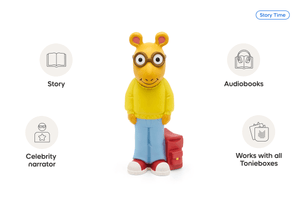 Arthur Tonie audio figurine, inspiring audio journeys and imaginative play