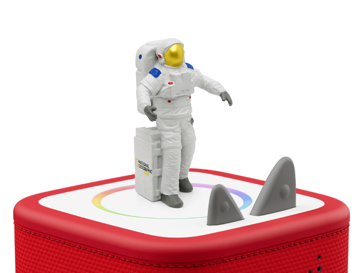 National Geographic Kids: Astronaut Tonie on a Red Toniebox