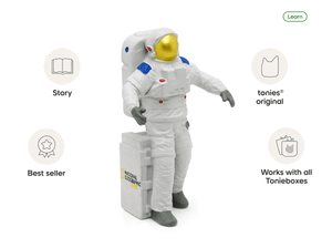 National Geographic Kids Astronaut audio figurine, inspiring audio journeys and imaginative play
