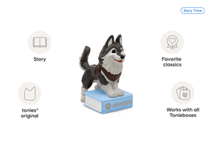 Animal Adventures Balto and Togo Tonie audio figurine for the Toniebox, which plays audio content