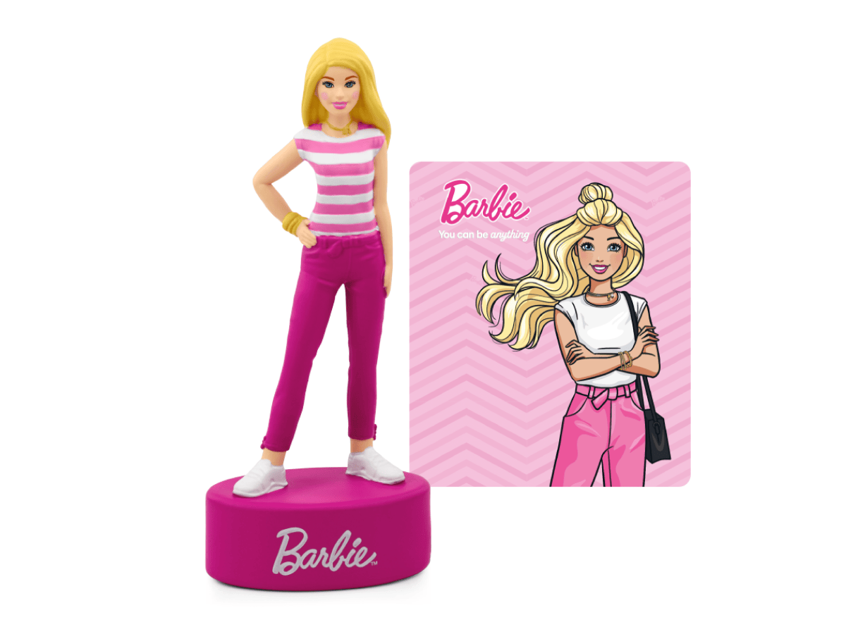Barbie You Can Be Anything Tonie with content illustration