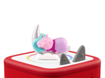 Peppa Pig: Peppa's Bedtime Stories Tonie on a red toniebox 2
