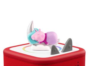 Peppa Pig: Peppa's Bedtime Stories Tonie on a red toniebox 2