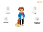 Beethoven's Wig Tonie audio figurine, inspiring audio journeys and imaginative play