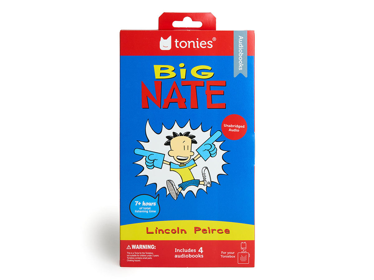 Big Nate Audiobook Cover