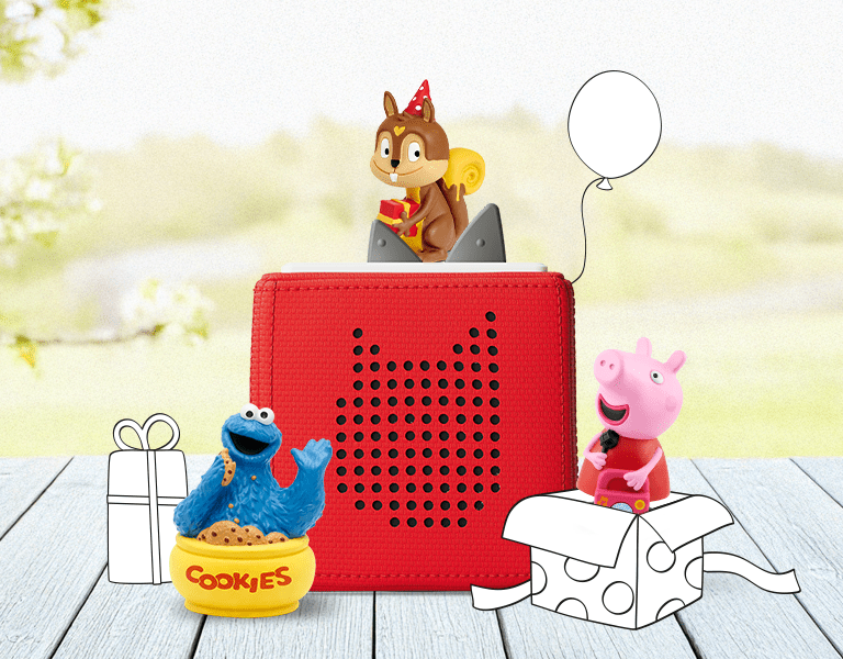 celebrate birthdays with a bundle of a new Toniebox and Tonies