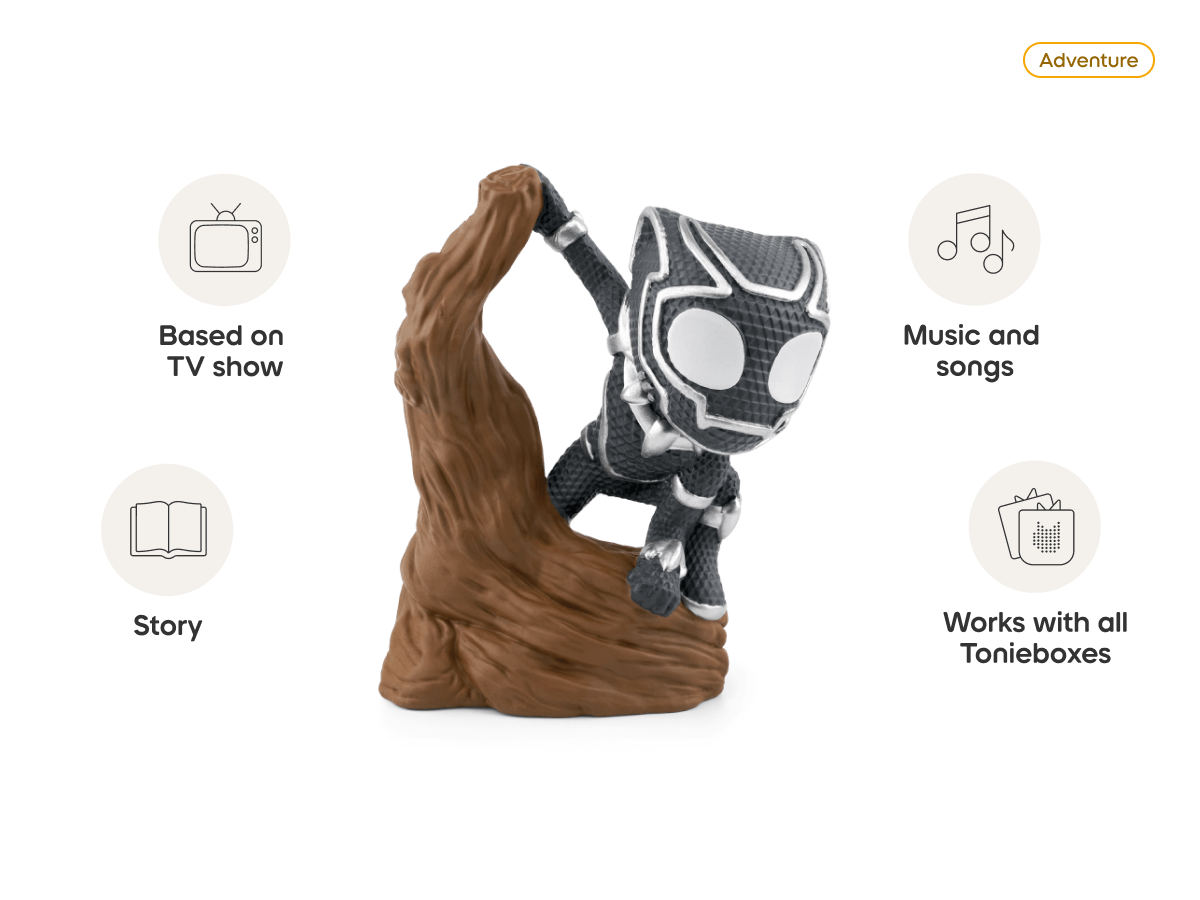 Marvel's Spidey and His Amazing Friends: Black Panther Tonie I tonies® Marvel's Spidey and His Amazing Friends: Black Panther Tonie I tonies®