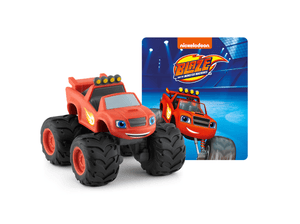 Blaze & the Monster Machines Tonie with a branded content card